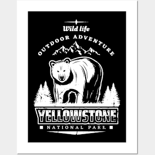 Wild Life, Outdoor Adventure, Yellowstone National Park Posters and Art